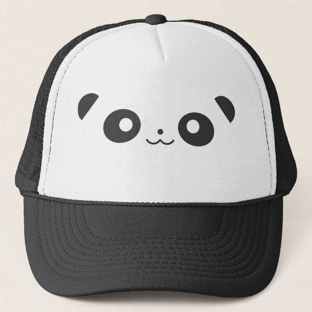 Casquette Panda semi-transparent (Devant)