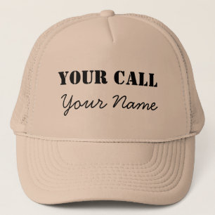 Casquette Panneau d'appel radio Ham personnalisé
