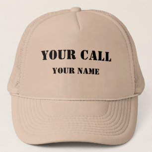 Casquette Panneau d'appel radio Ham personnalisé