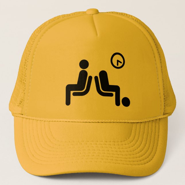 Casquette Panneau d'attente long (Devant)