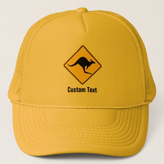 Casquette Panneau d'avertissement Kangaroo (Devant)