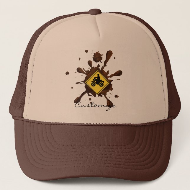 Casquette Panneau de boue VTT Thunder_Cove (Devant)