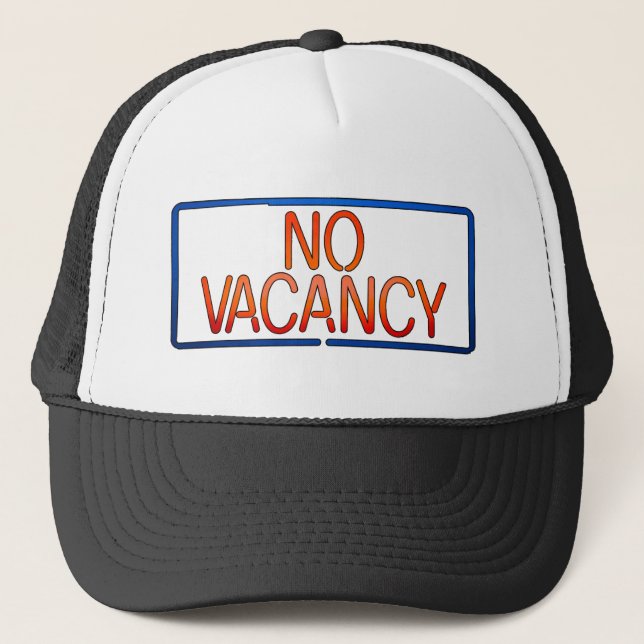 Casquette Panneau de non-vacance Grossesse et état de relati (Devant)