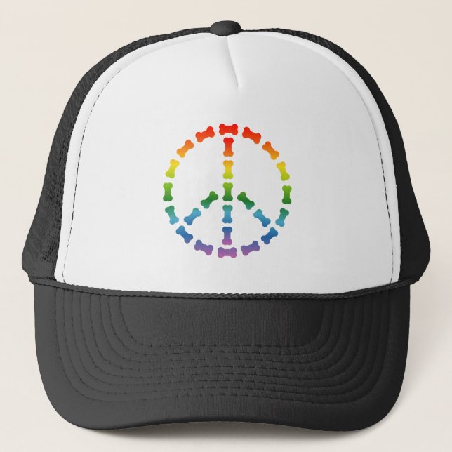 Casquette Panneau de paix (Devant)