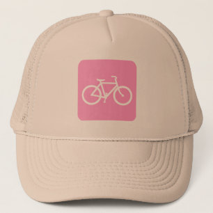 Casquette Panneau de vélo - Rose