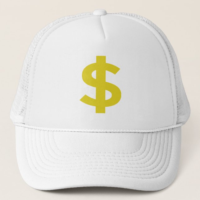 Casquette Panneau dollar (Devant)