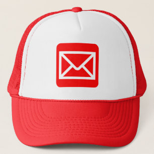 Casquette Panneau Enveloppe - Rouge