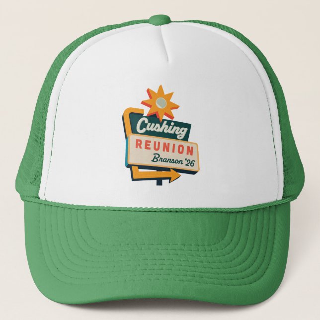 Casquette Panneau routier de Cushing (Devant)