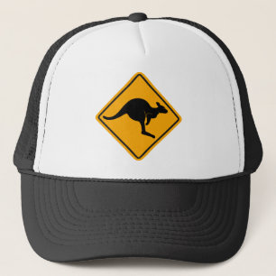 Casquette Panneau routier de kangourou
