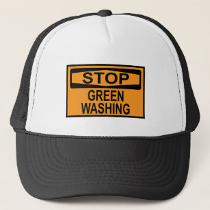 Casquette Panneau Stop au Greenwashing