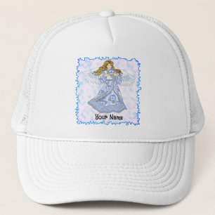 Casquette Pansy flower Christian angel