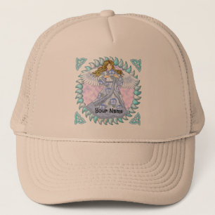 Casquette Pansy flower Christian angel