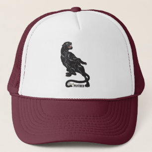Casquette panthère noir