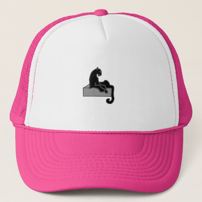 Casquette Panthère noire (Devant)