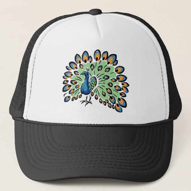Casquette Paon (Devant)