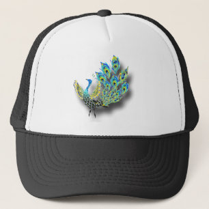 Casquette Paon dansant