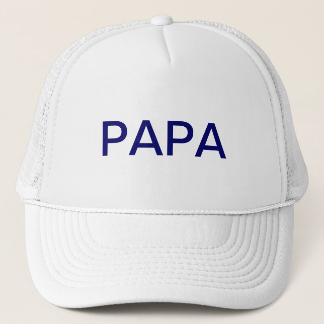 CASQUETTE PAPA (Devant)