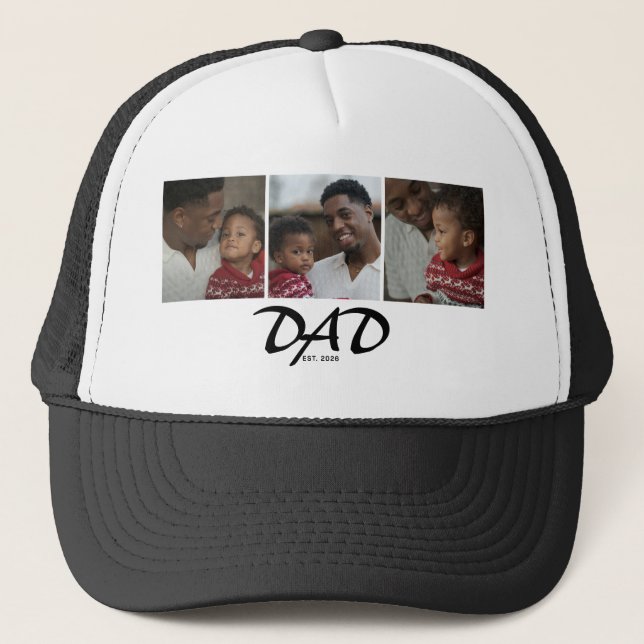 Casquette Papa a établi Black Bold 3 Photo (Devant)