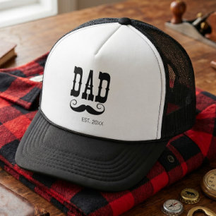 Casquette Papa a établi la moustache année vintage western