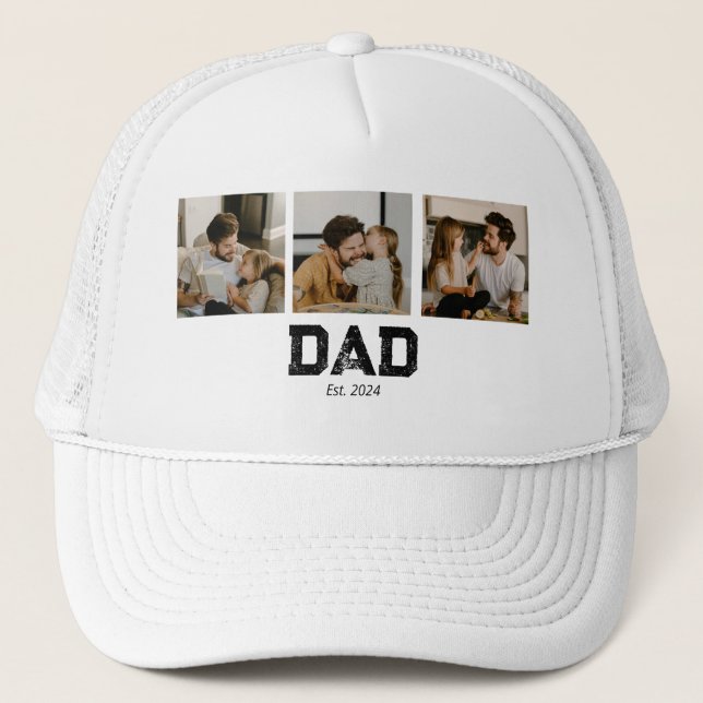 Casquette Papa a établi une photo de fun moderne 3 (Devant)
