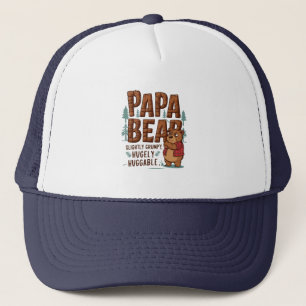Casquette Papa Bear Vibes - Légèrement Grumeux, Hugely