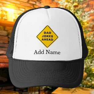 Casquette Papa Blagues à l'avance Nom personnalisé Texte per