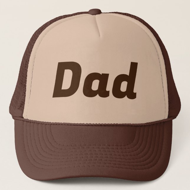 Casquette Papa Brown PERSONNALISABLE (Devant)