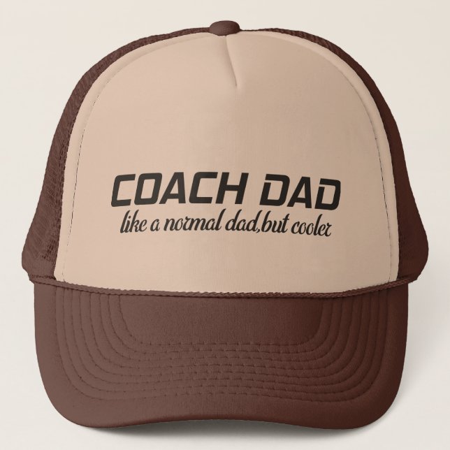 Casquette papa coach comme un père normal mais glacière (Devant)