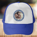Casquette Papa Coolle Jamais Photo Personnalisée Moderne<br><div class="desc">Ce design simple et moderne est composé de typographie serif et d'ajouter une photo personnalisée.</div>