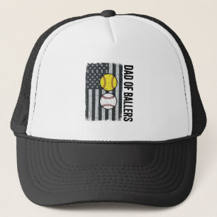 Casquette Papa de Ballers Softball Baseball Patriotique