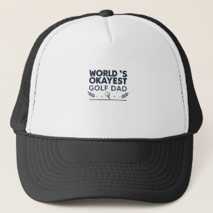 Casquette Papa de golf le plus correct du monde Emblème vint