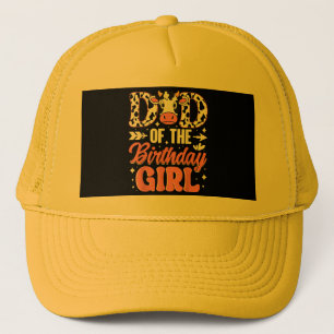 Casquette Papa de la fille qui fête son anniversaire Vache P
