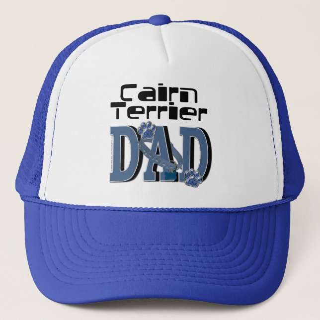 Casquette PAPA de Terrier de cairn (Devant)