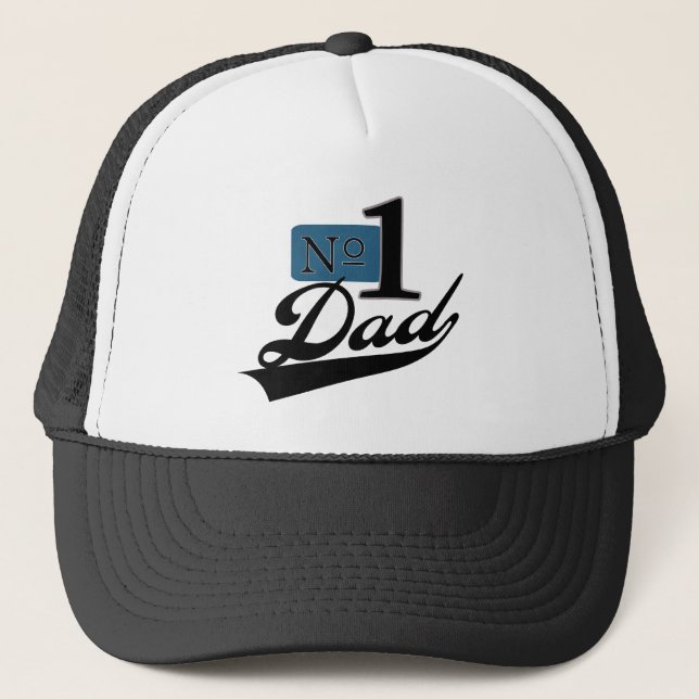 Casquette Papa du numéro un (Devant)