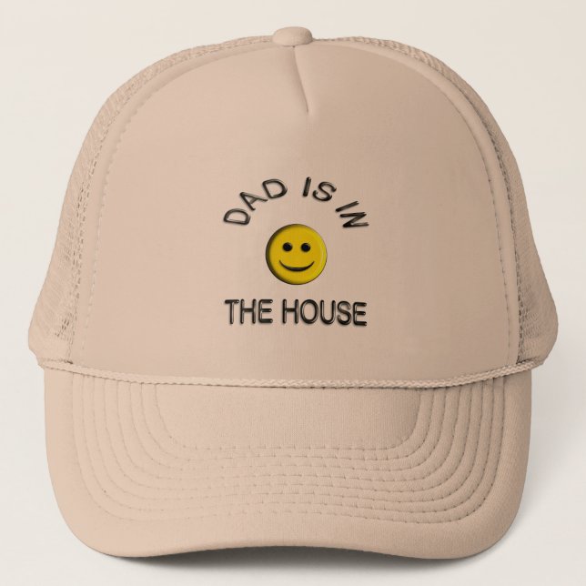 Casquette Papa est à la maison (Devant)