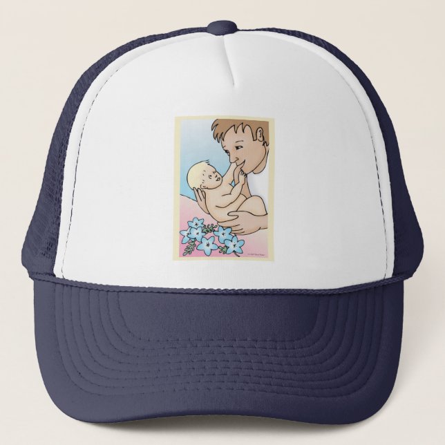 Casquette Papa et bébé (Devant)