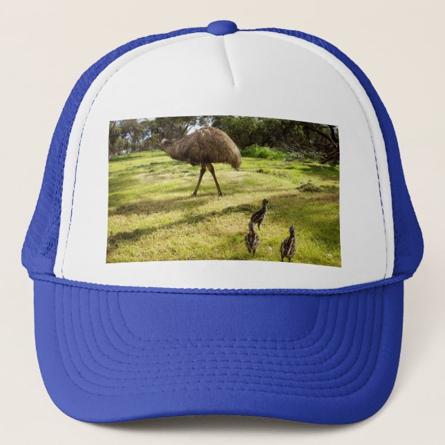 Casquette Papa Et Bébé Emus, (Devant)