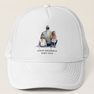 Casquette Papa et filles personnalisées (9)