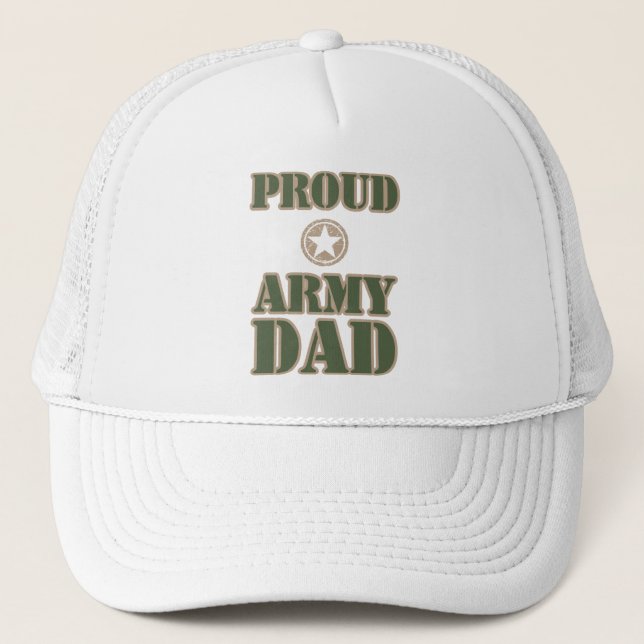 Casquette Papa fier d'armée (Devant)