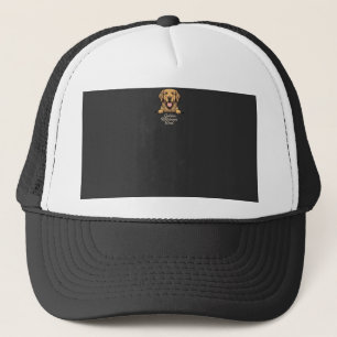 Casquette Papa Golden Retriever Gravure Vintage