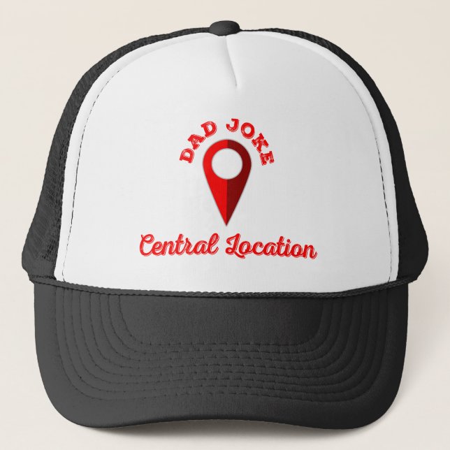 Casquette Papa Joke Central Emplacement (Devant)