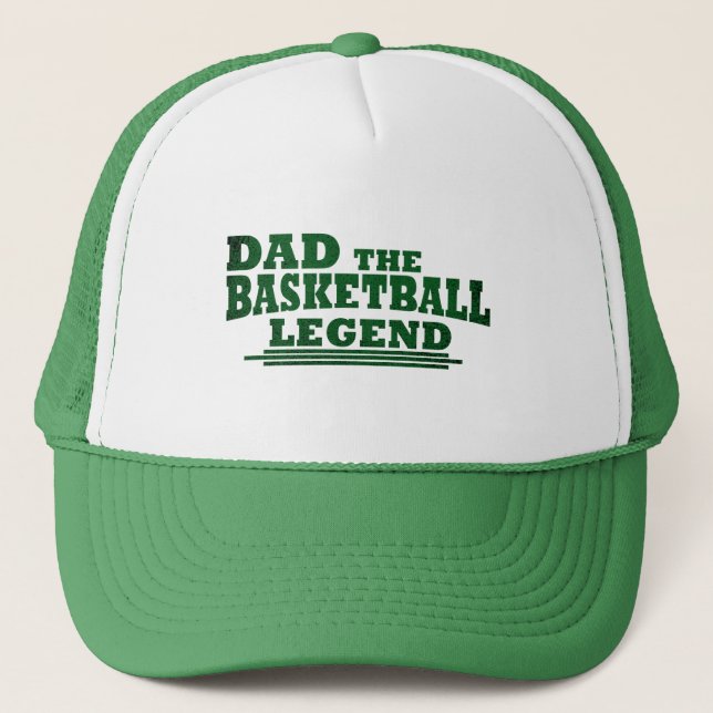 Casquette papa la légende du basket (Devant)