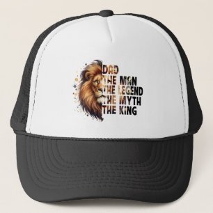 Casquette Papa—Le Roi, La Légende, Le Mythe
