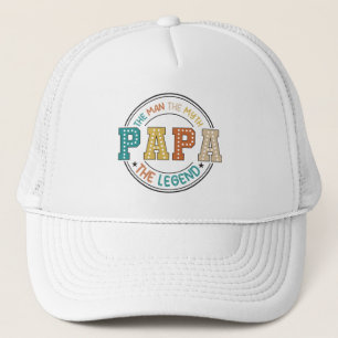 Casquette PAPA : L'Homme, Le Mythe, La Légende