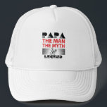 Casquette Papa l'homme le mythe la légende<br><div class="desc">Vous cherchez un T-shirt sympa ? Procurez-vous un de ces T-shirts uniques pour vous-même ou en cadeau spécial pour votre famille et vos amis.</div>