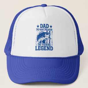Casquette Papa - L'Homme, Le Mythe, La Légende De La Pêche
