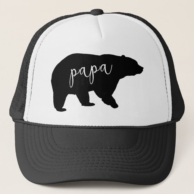 Casquette Papa Ours Fête des Pères (Devant)
