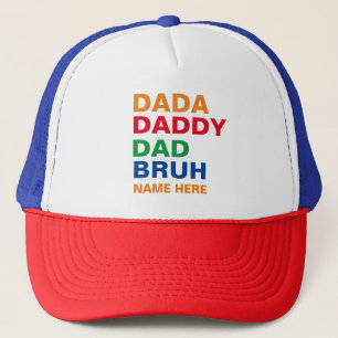 CASQUETTE PAPA PAPA DAD BRUH 