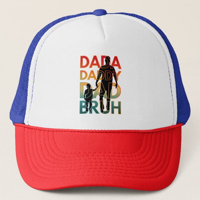 CASQUETTE PAPA PAPA DAD BRUH (Devant)