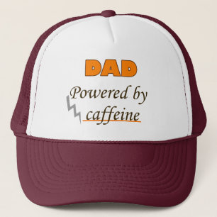 Casquette Papa Powered by caffeine